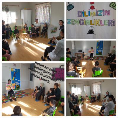 Ailelerin gzlemci olarak katld etkinliimiz